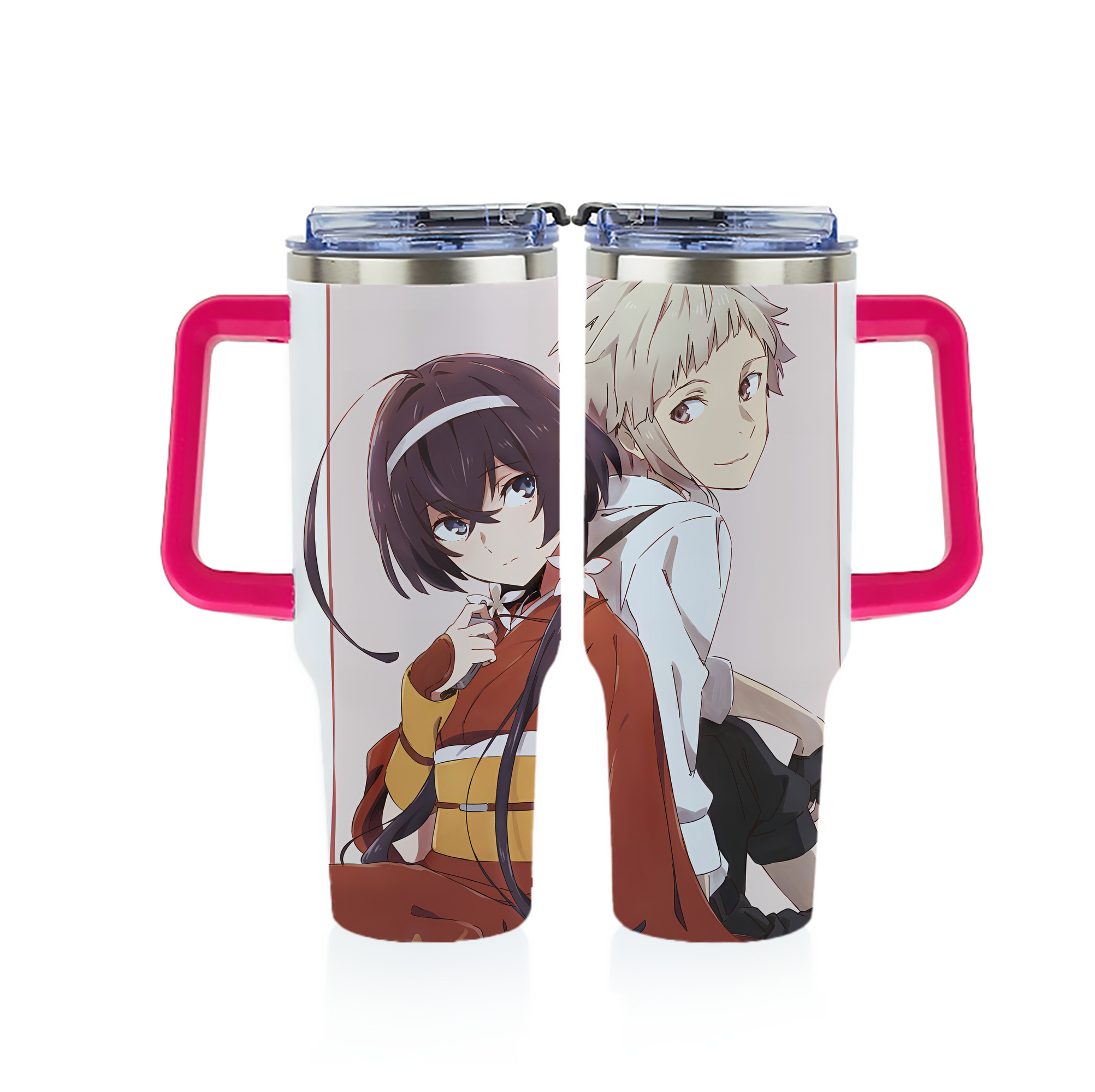 （画像用） 文豪ストレイドッグス Bungo Stray Dogs 1200ｍLフルプリント車用タンブラー